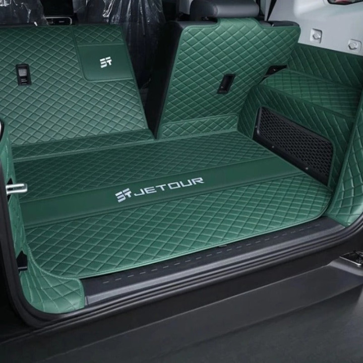 Kožená rohož do kufru na suchý zip pro Jetour T2