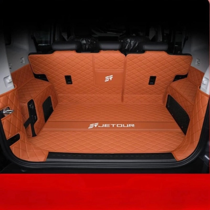 Kožená rohož do kufru na suchý zip pro Jetour T2 – foto 6