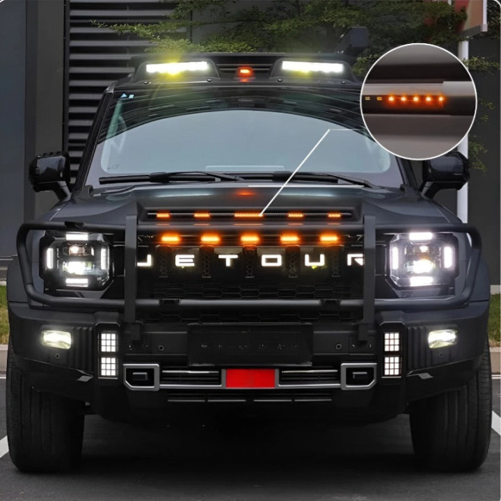 LED osvětlení kapoty pro Jetour T2