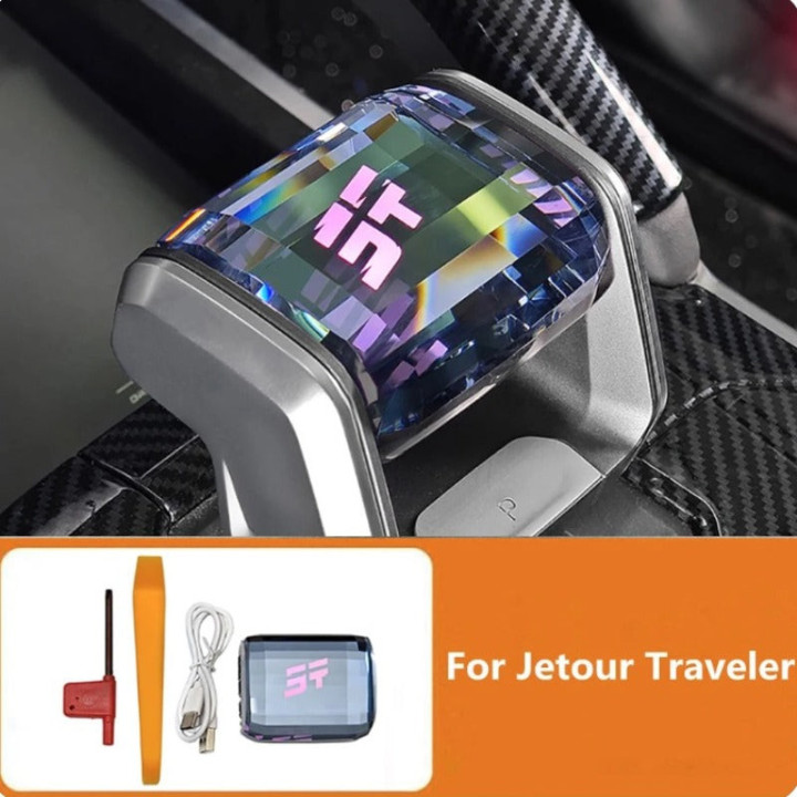 Křišťálový volič převodovky pro Jetour T1 a Jetour T2 – foto 3