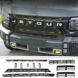 Ochranná mřížka předního nárazníku z ABS pro Jetour T2