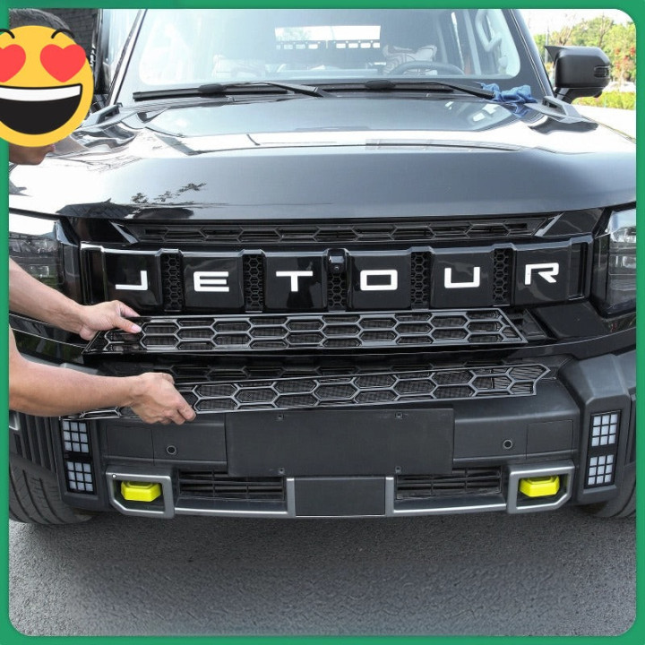 Ochranná mřížka předního nárazníku z ABS pro Jetour T2 – foto 6