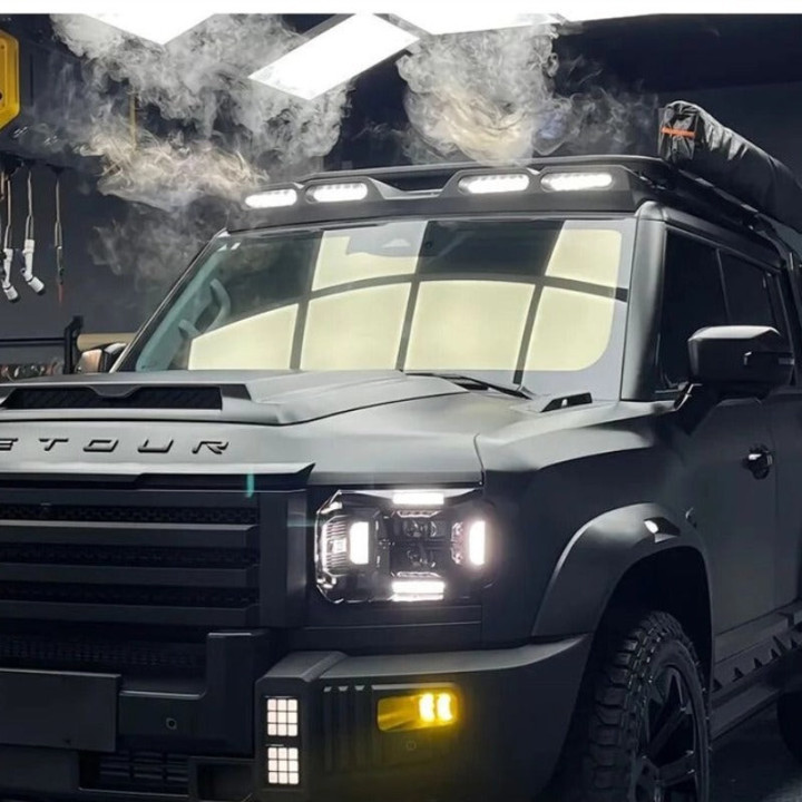 Střešní světlomet s páskou 3M pro Jetour T2