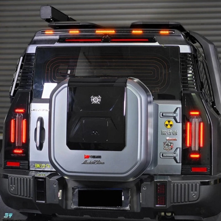 Zadní spoiler s dynamickým blinkrem pro Jetour T2 – foto 2