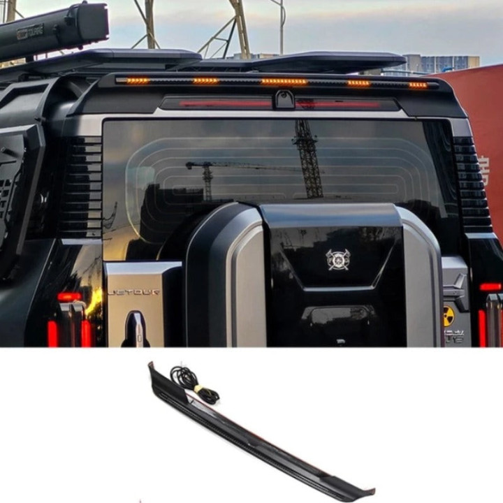 Zadní spoiler s dynamickým blinkrem pro Jetour T2 – foto 6