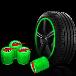 Fluorescenční čepičky ventilků pro Jaecoo, Jetour a Omoda