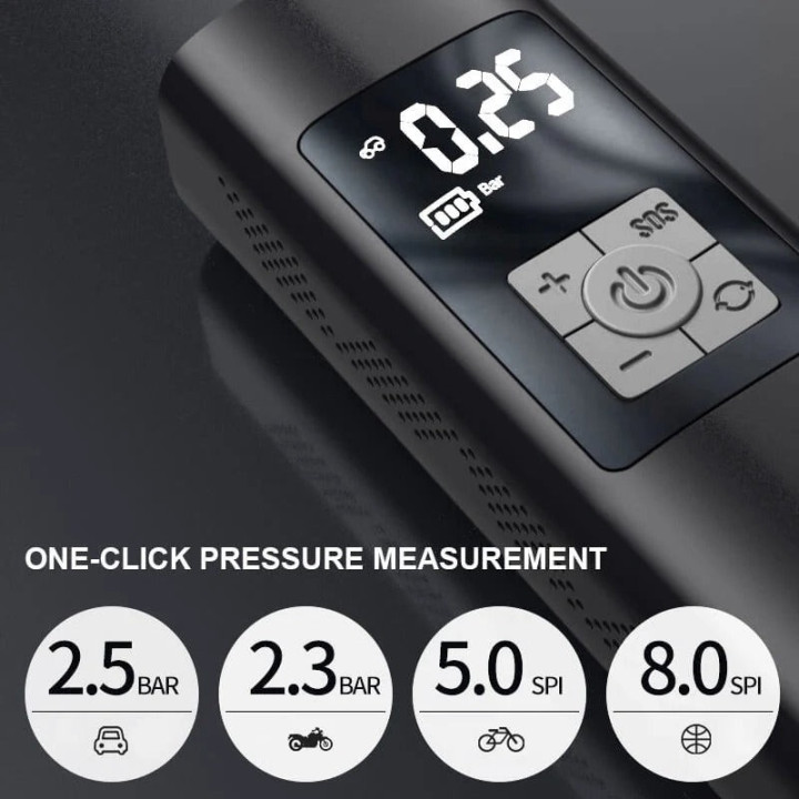 Kompresor na pneumatiky s LCD pro Omoda, Jaecoo a Jetour – foto 9