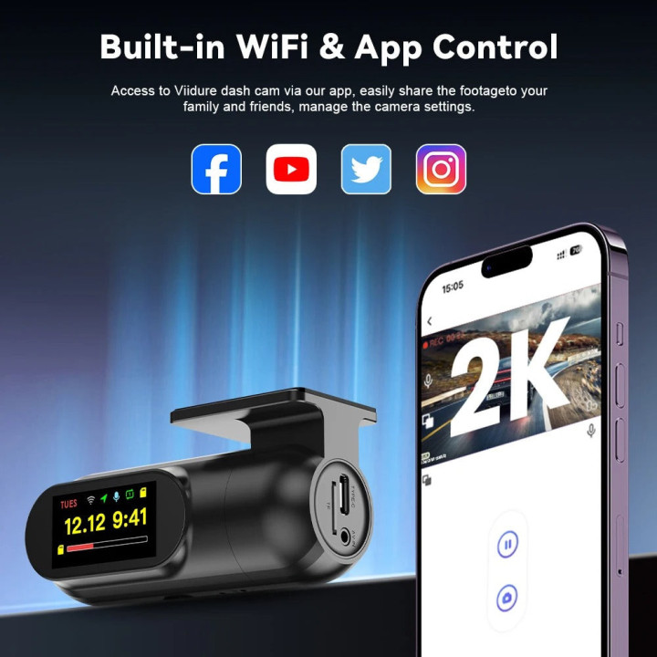 2K autokamera V40 pro Omoda 5, Omoda 7 a Jaecoo 7 – foto 7