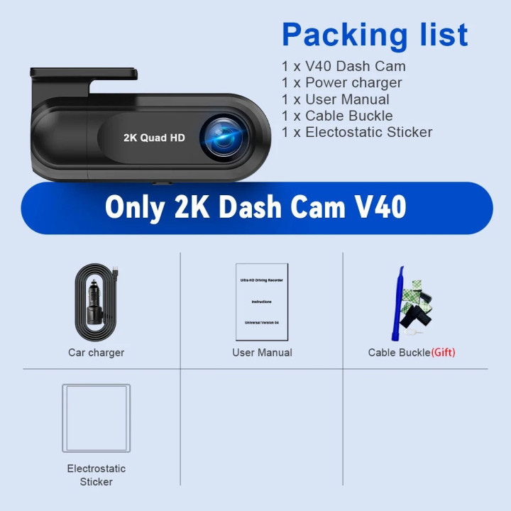 2K autokamera V40 pro Omoda 5, Omoda 7 a Jaecoo 7 – foto 2