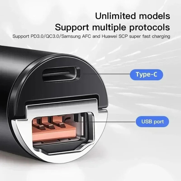 Nabíjecí adaptér USB-C PD do 12V zásuvky pro Jaecoo 5/7/8 – foto 6