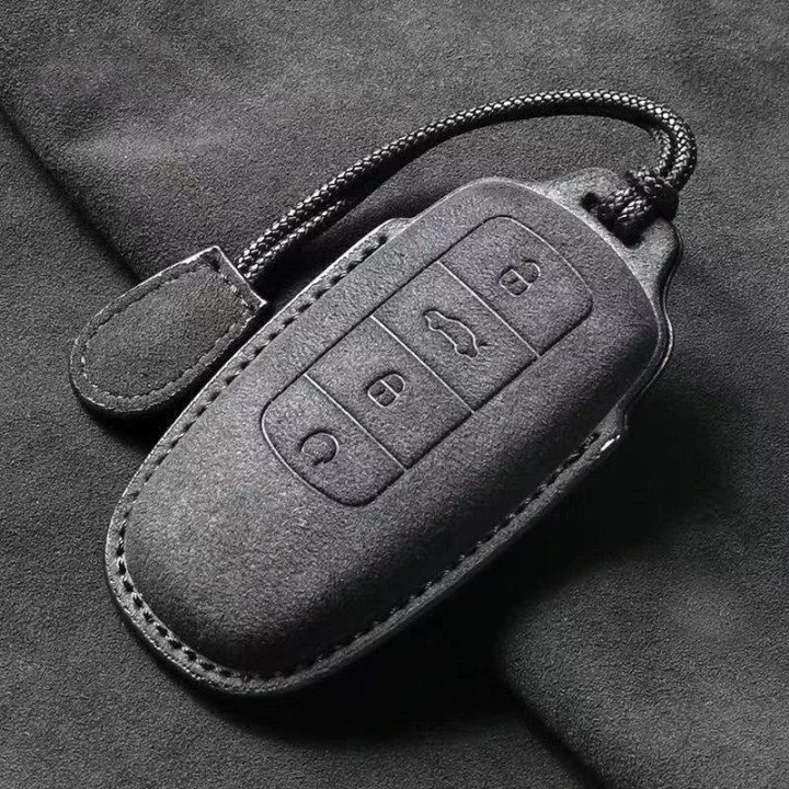 Kožené pouzdro na klíč keyless pro Jaecoo 7 a Jaecoo 8 – 3 vzory – foto 2