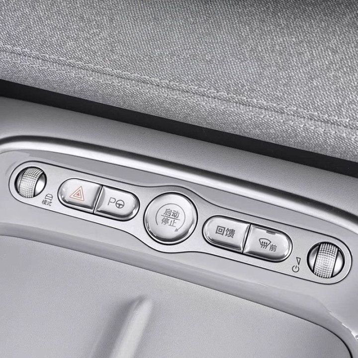 Ochranná pryskyřičná fólie na tlačítka pro BYD Seal 6