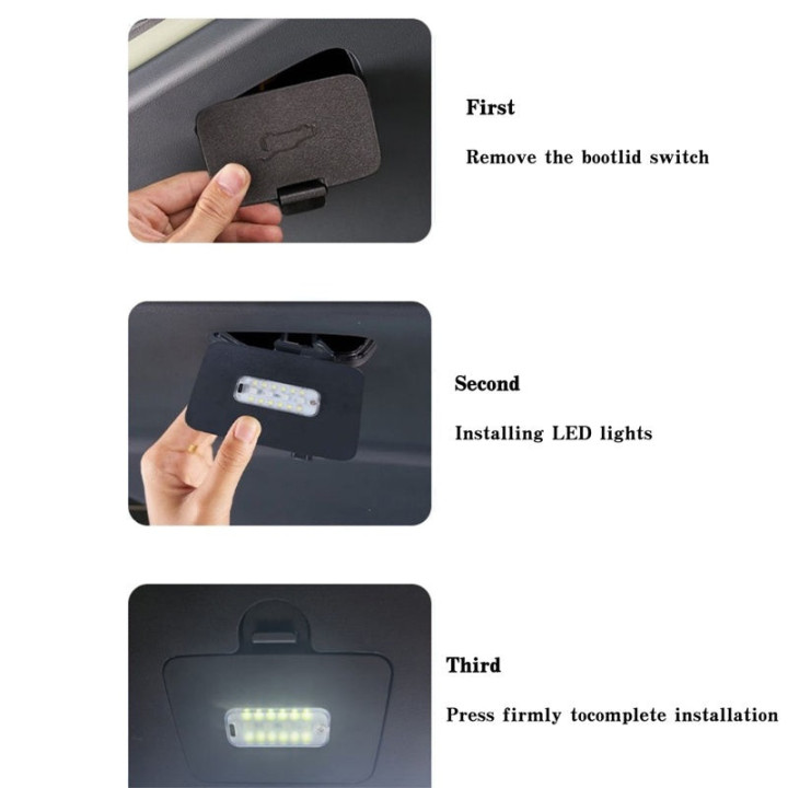 LED osvětlení kufru pro BYD Dolphin Surf – foto 8