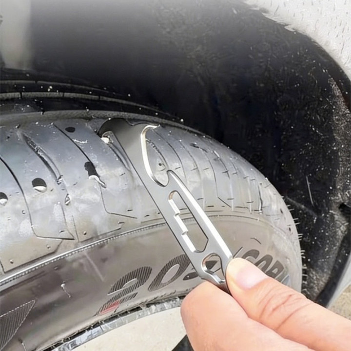 Háček na čištění pneumatik s bezpečnostním kladívkem pro BYD – foto 2