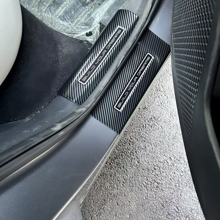 ABS ochranné kryty v karbonovém stylu pro BYD Atto 2 – foto 5