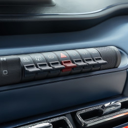 Barevné nástavce na tlačítka středové konzole pro BYD Dolphin