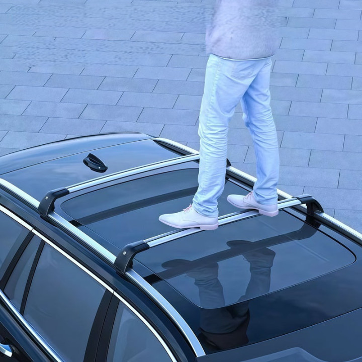 Hliníkové střešní nosiče 2 ks pro BYD Atto, Dolphin, Seal a další – foto 4