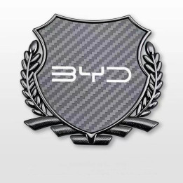 Kovový 3D emblém na kufr nebo bok pro BYD