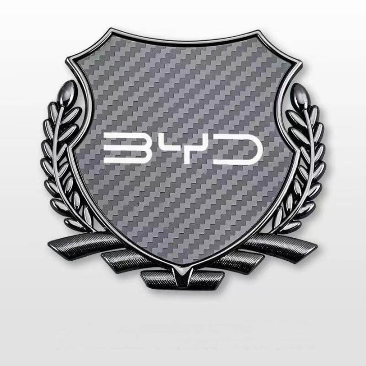 Kovový 3D emblém na kufr nebo bok pro BYD