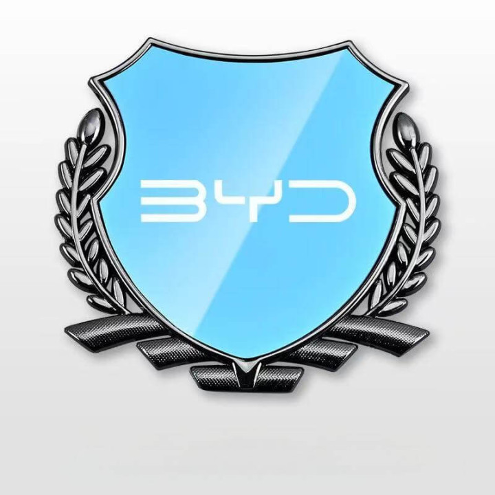 Kovový 3D emblém na kufr nebo bok pro BYD – foto 3