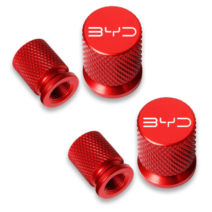 Hliníkové krytky ventilků pro BYD Atto, Dolphin, Seal, Han, Tang – foto 3