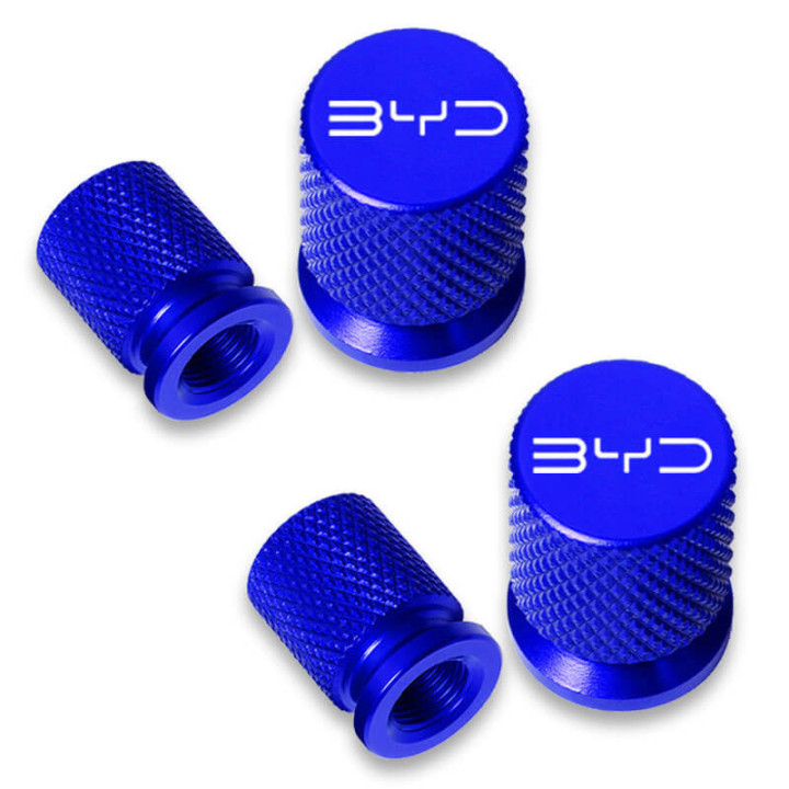 Hliníkové krytky ventilků pro BYD Atto, Dolphin, Seal, Han, Tang – foto 4