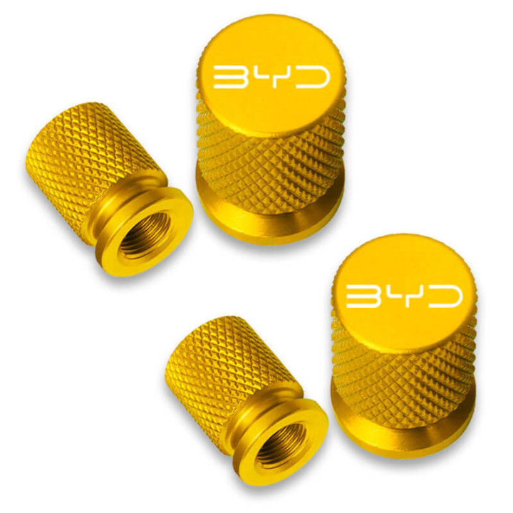 Hliníkové krytky ventilků pro BYD Atto, Dolphin, Seal, Han, Tang – foto 5