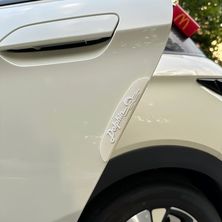 Ochranné samolepky hran dveří z TPU pro BYD Dolphin – foto 5