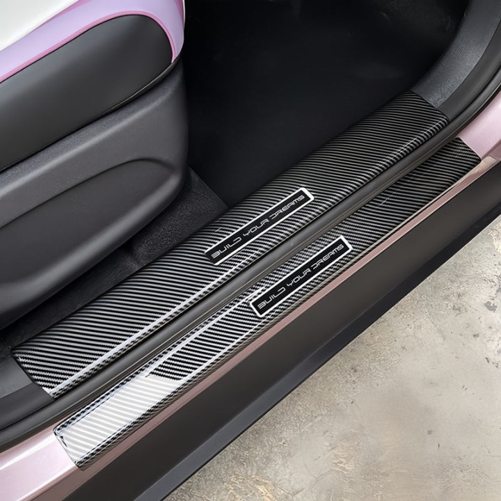 ABS ochranné lišty s karbonovou strukturou pro BYD Dolphin – foto 2