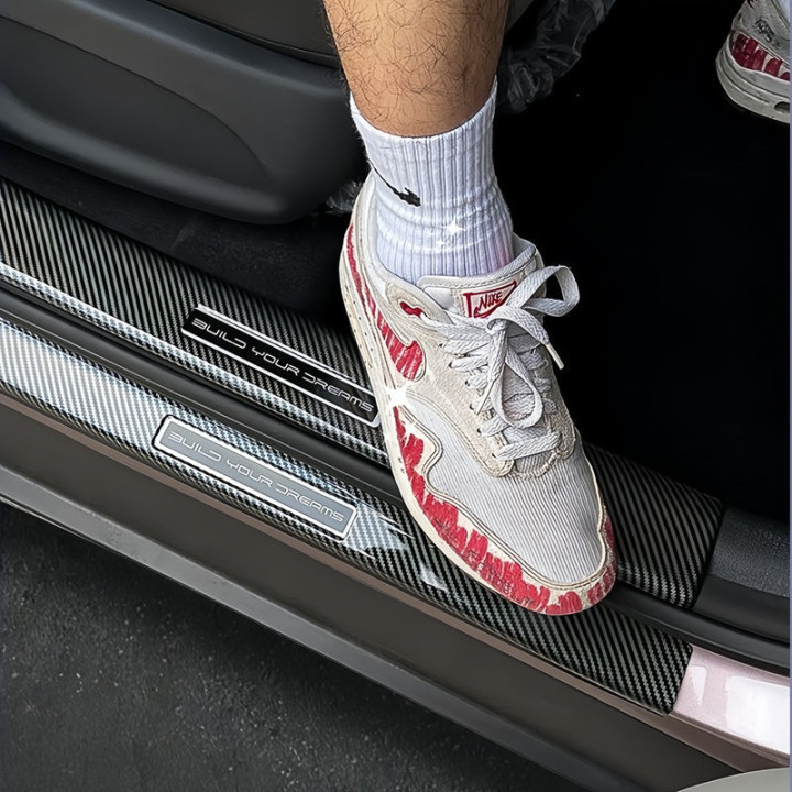 ABS ochranné lišty s karbonovou strukturou pro BYD Dolphin – foto 6