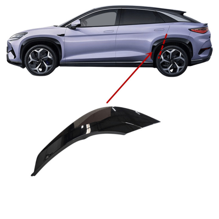 Černé kryty podběhů originální pro BYD Sealion 7 – foto 4