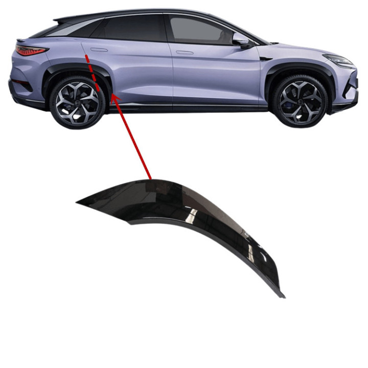 Černé kryty podběhů originální pro BYD Sealion 7 – foto 6