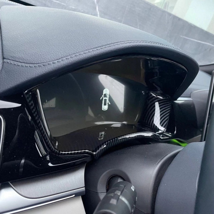 Karbonová lišta na palubní desku pro BYD Seal U – foto 4