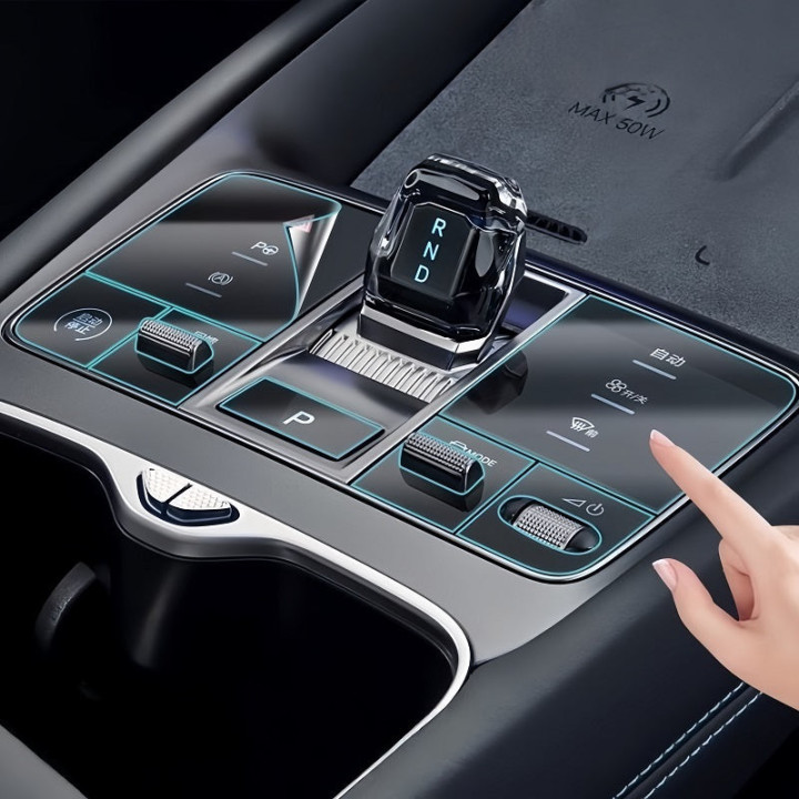 Ochranná TPU fólie na středovou konzoli pro BYD Seal, Seal U, Sealion 7 – foto 5
