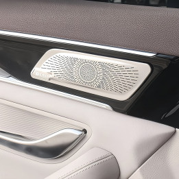 Kryty výškových reproduktorů stříbrné/černé pro BYD Seal U