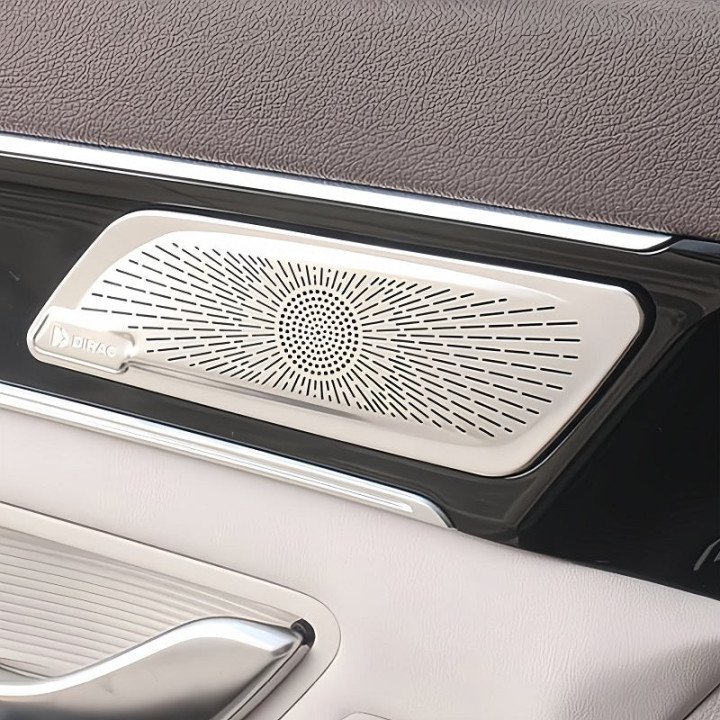Kryty výškových reproduktorů stříbrné/černé pro BYD Seal U – foto 2