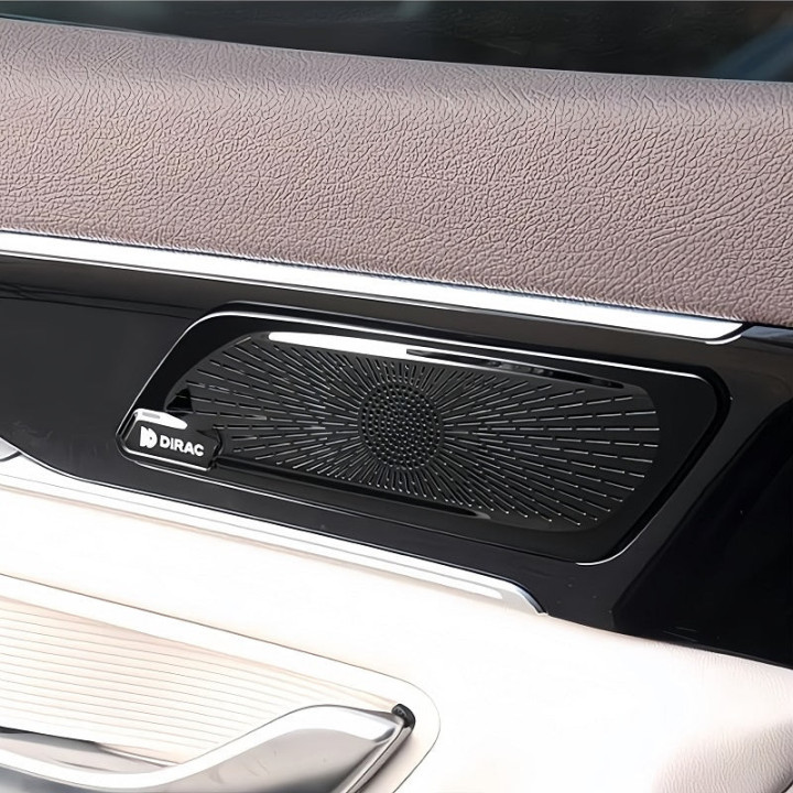 Kryty výškových reproduktorů stříbrné/černé pro BYD Seal U – foto 3