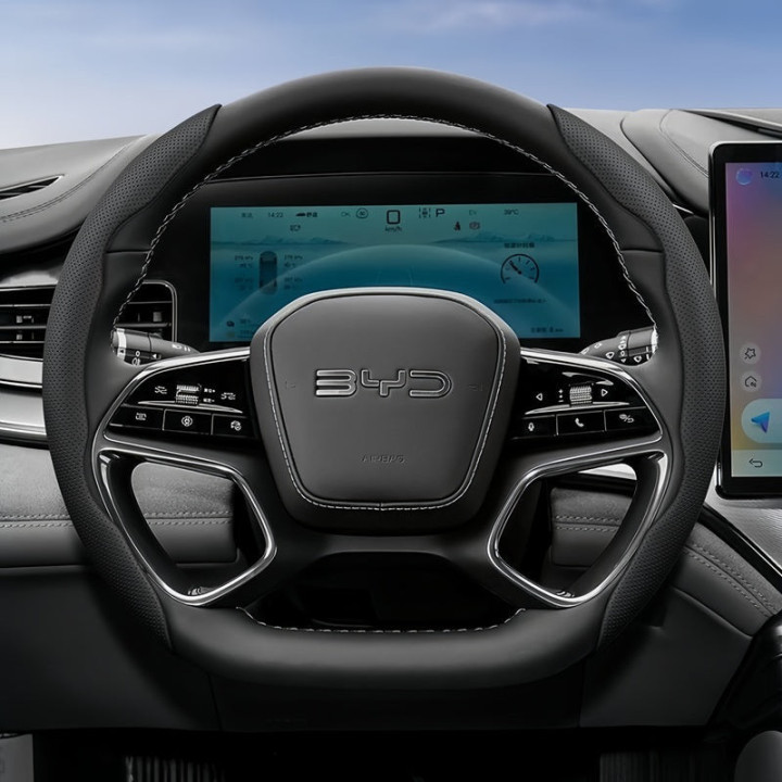 Dělený potah volantu pro BYD Atto 2, Atto 3, Dolphin