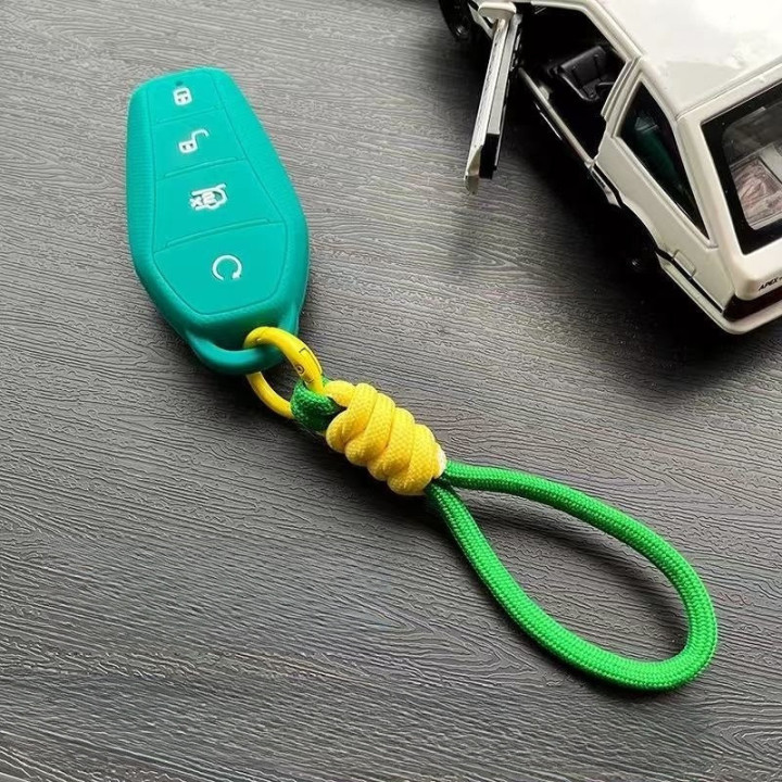 Protiskluzové silikonové pouzdro na klíč pro BYD