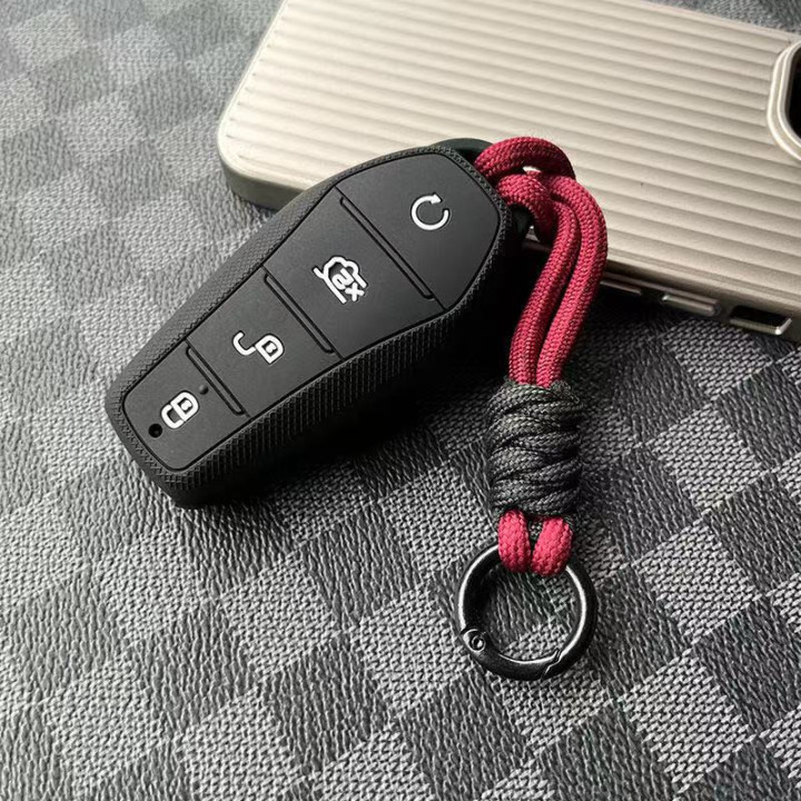 Protiskluzové silikonové pouzdro na klíč pro BYD – foto 2