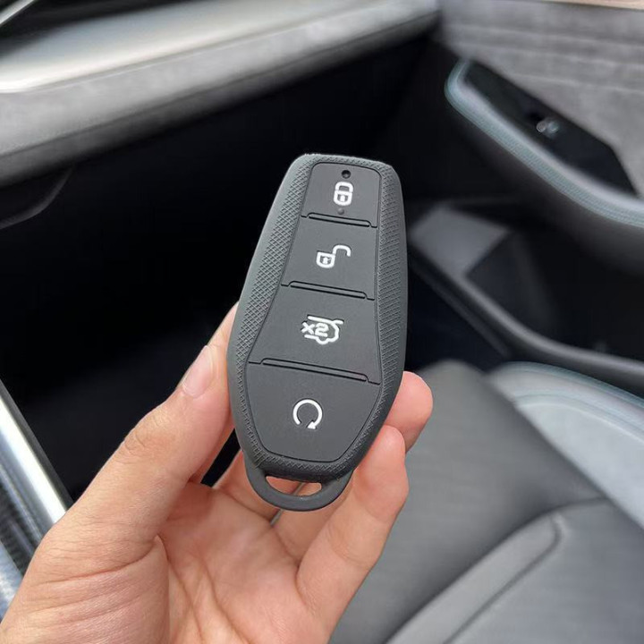 Protiskluzové silikonové pouzdro na klíč pro BYD – foto 7