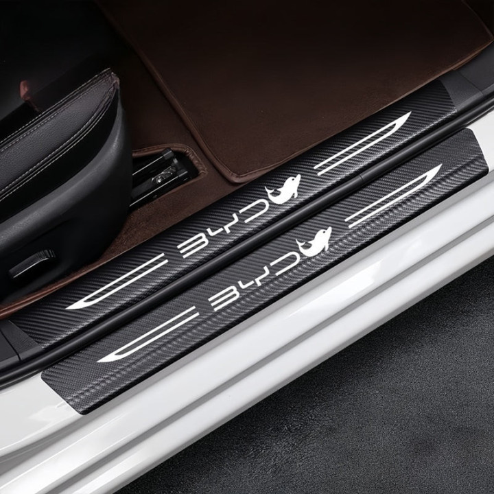 Ochranné lišty prahů s lepicí vrstvou pro BYD Dolphin – foto 2