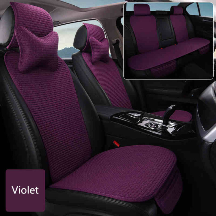Lněné potahy sedadel v kompletní sadě pro BYD – foto 14