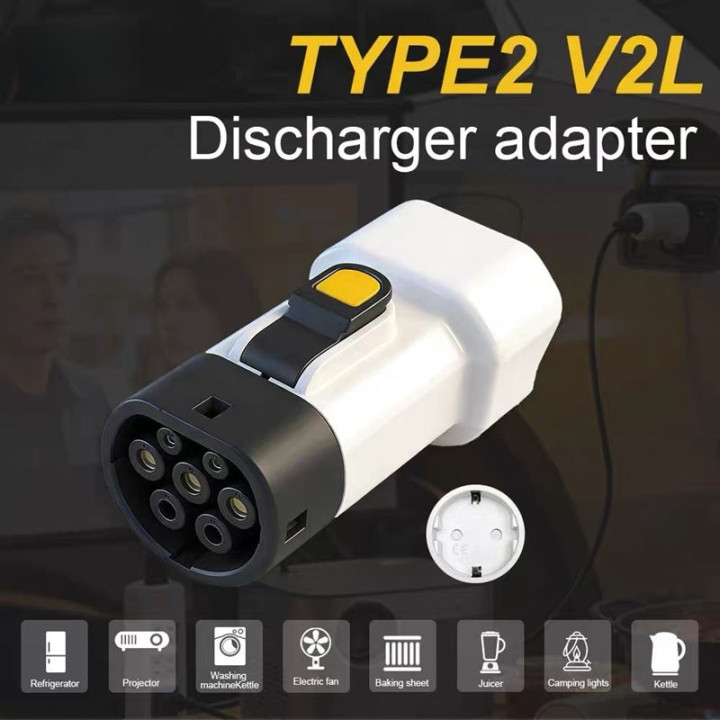 Adaptér V2L Type 2 se zásuvkou EU pro BYD – foto 5
