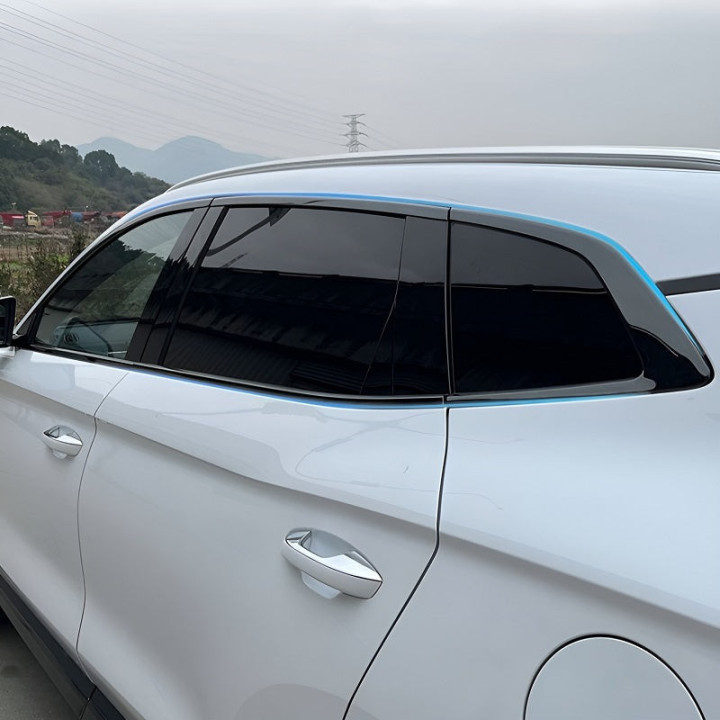 Lišty bočních oken černý lesk pro BYD Seal U – foto 2