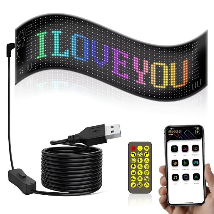 Flexibilní LED matrix panel pro BYD – foto 3