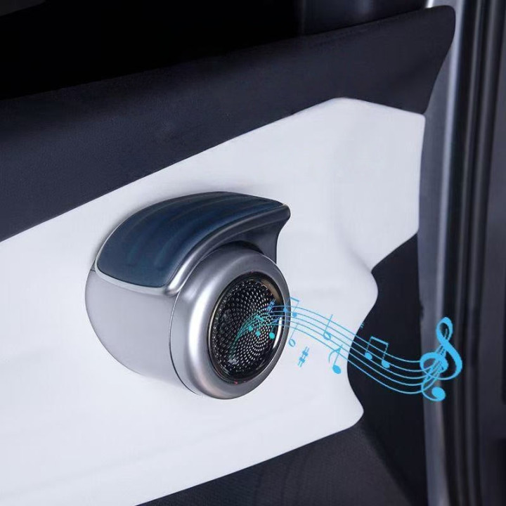 Kryty dveřních reproduktorů černé nebo stříbrné pro BYD Atto 3 – foto 4