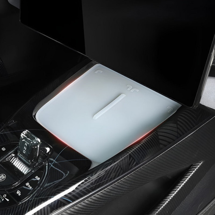 Silikonová podložka na indukční nabíječku pro BYD Seal – černá nebo průhledná – foto 7