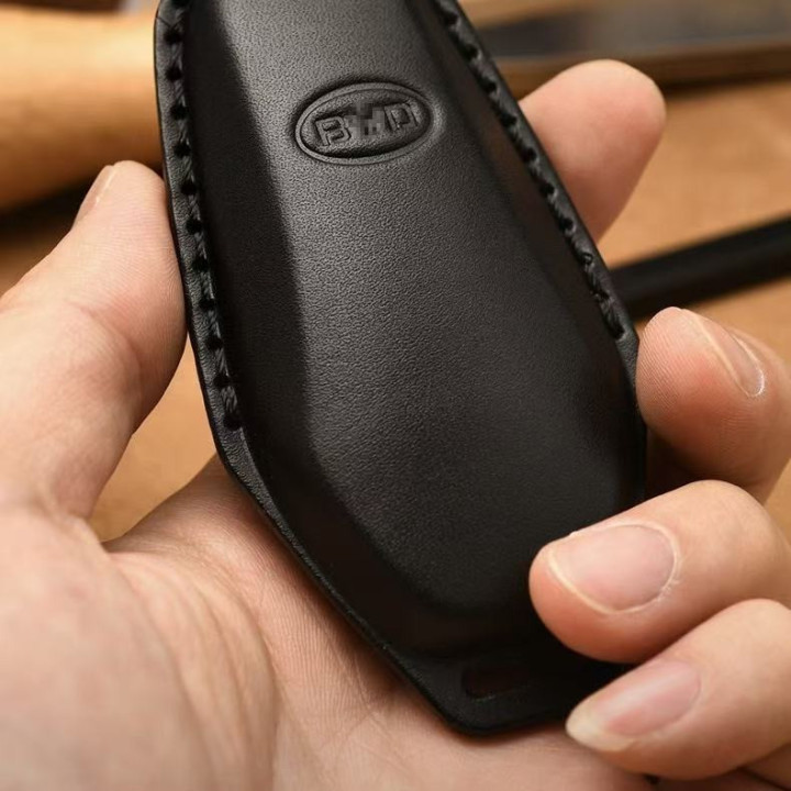 Kožené pouzdro na klíč pro BYD Atto 3, Seal a další – foto 3