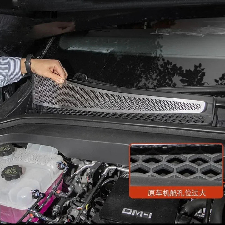 Kryt přívodu vzduchu z nerezové oceli pro BYD Tang – foto 8